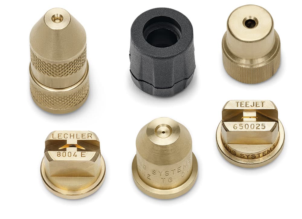 Mosadzné trysky pre SG 21, 31, 51 a 71, pre SGA 30, 60, 85