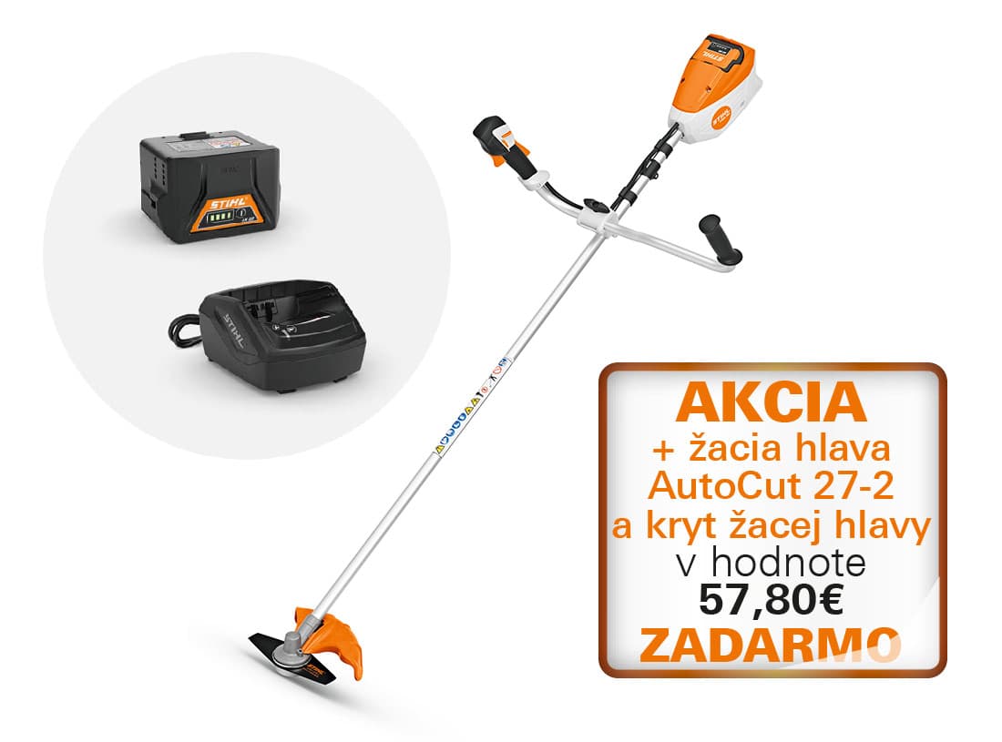 STIHL FSA 80, set s 1x AK 30 S + AL 101