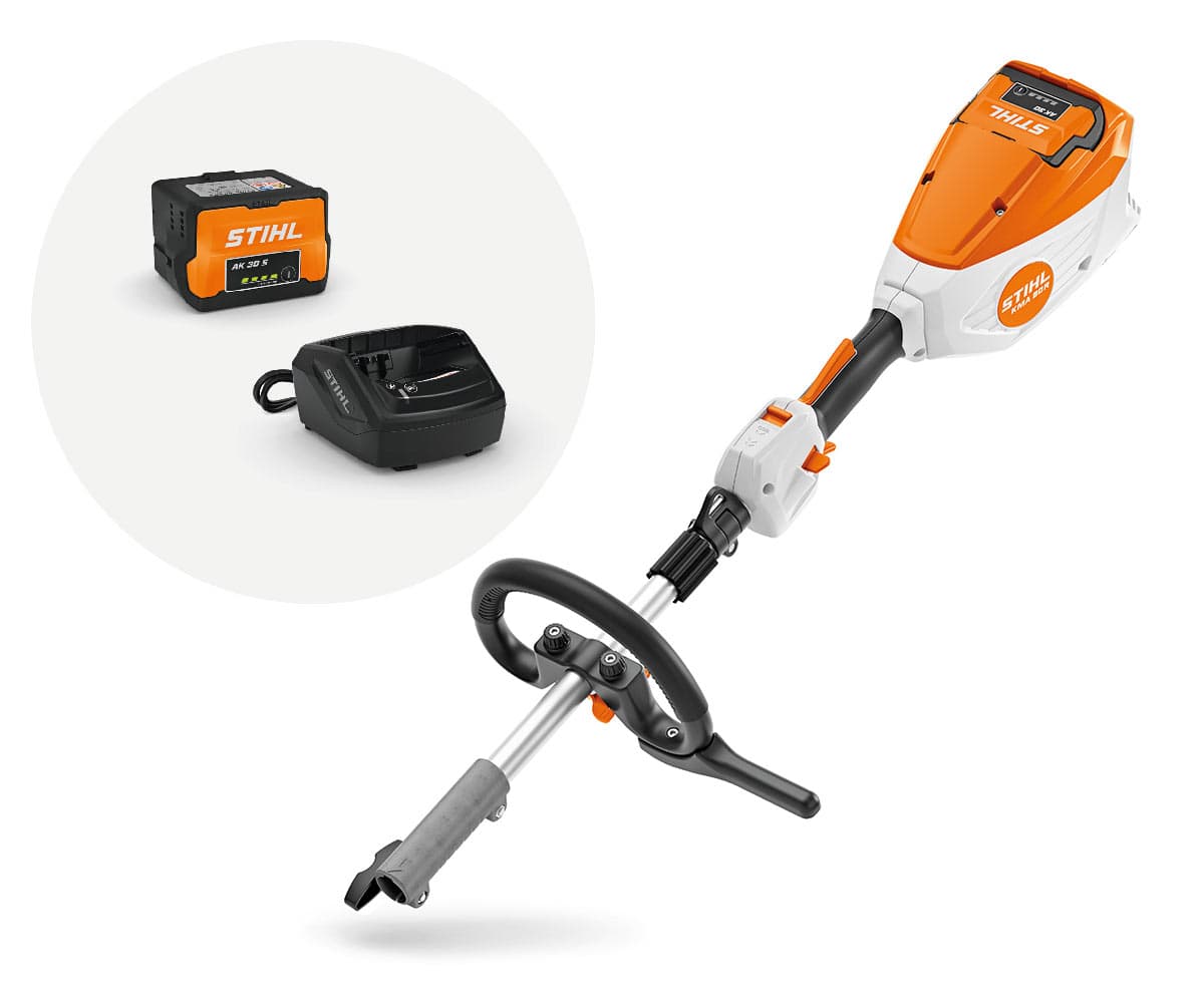 STIHL KMA 80 R set s 1 x AK 30 + AL 101