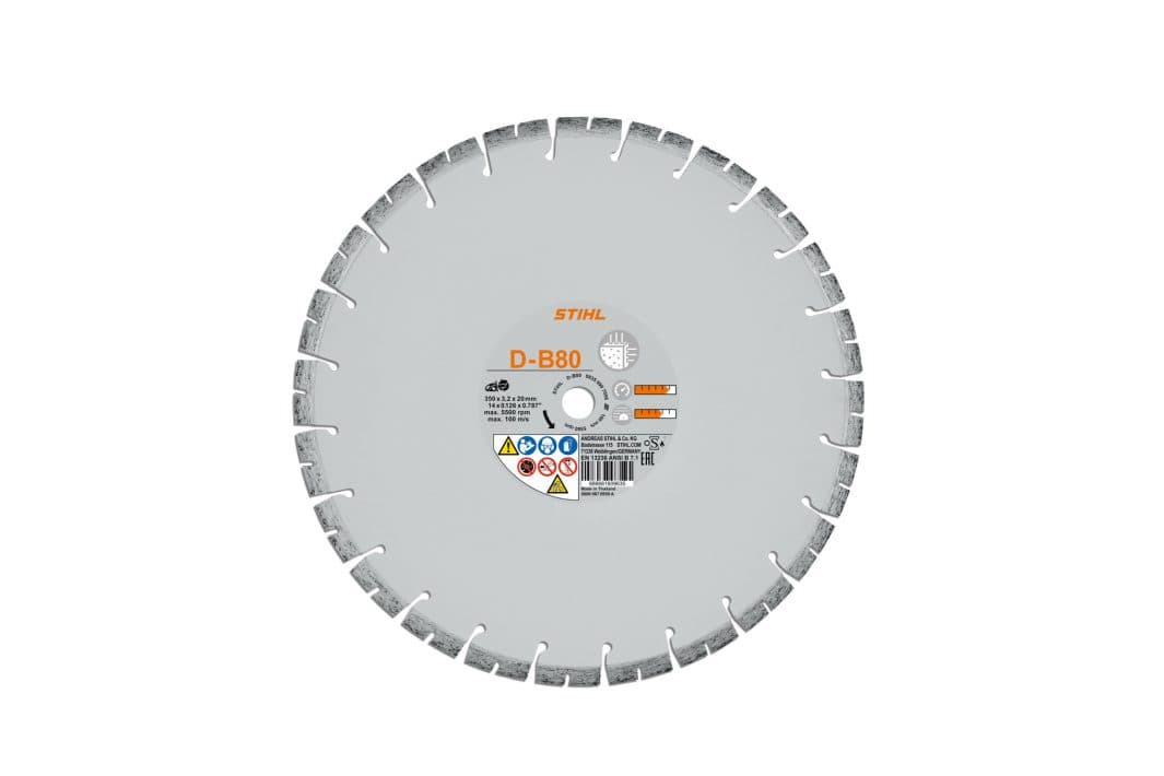 Diamantový rezný kotúč – Betón D-B80 / 350 mm/14″