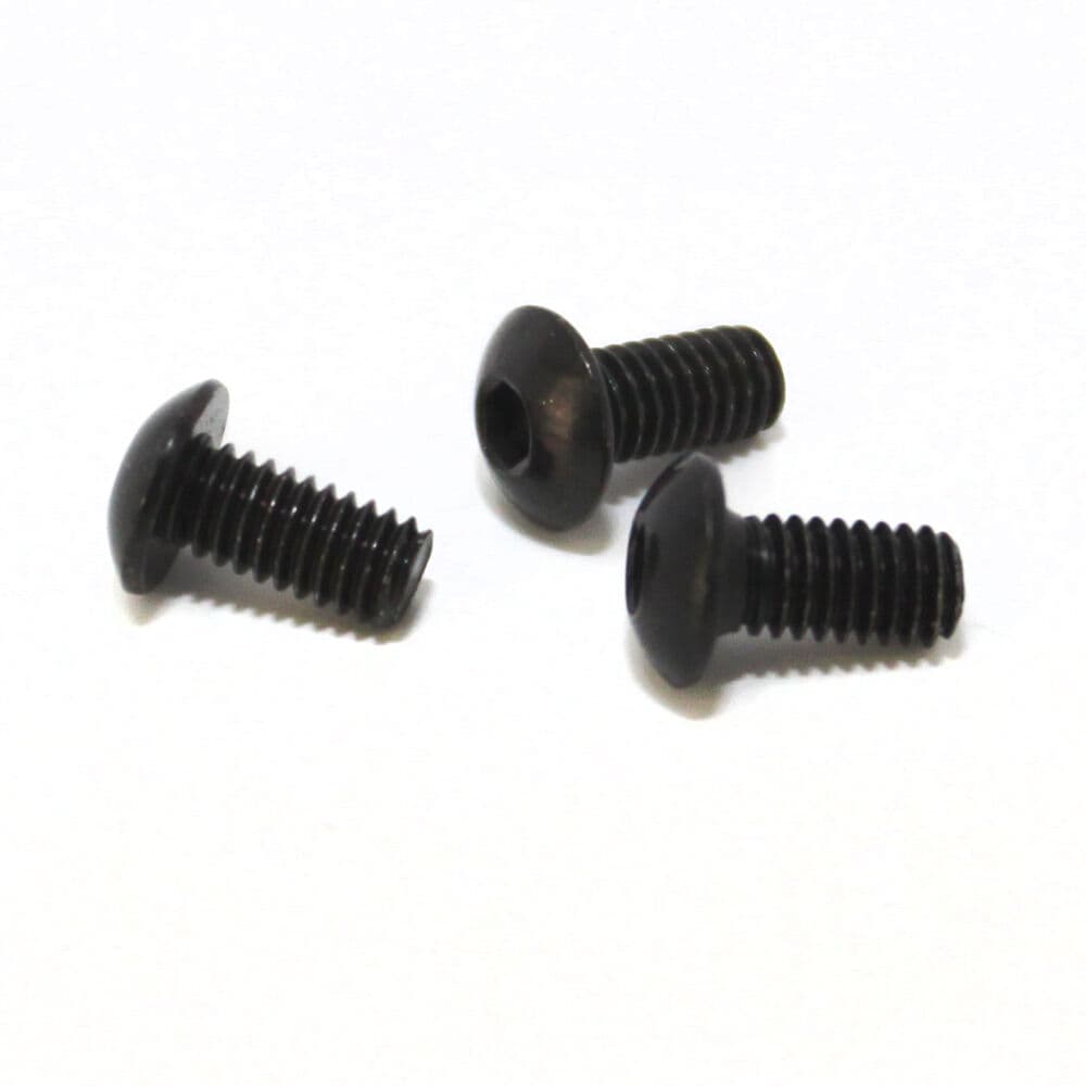 Fastener, Standard (Metric): Screw (M4 x 0.7 x 8mm) Buttonhead, 10.9 Grade Steel,...
