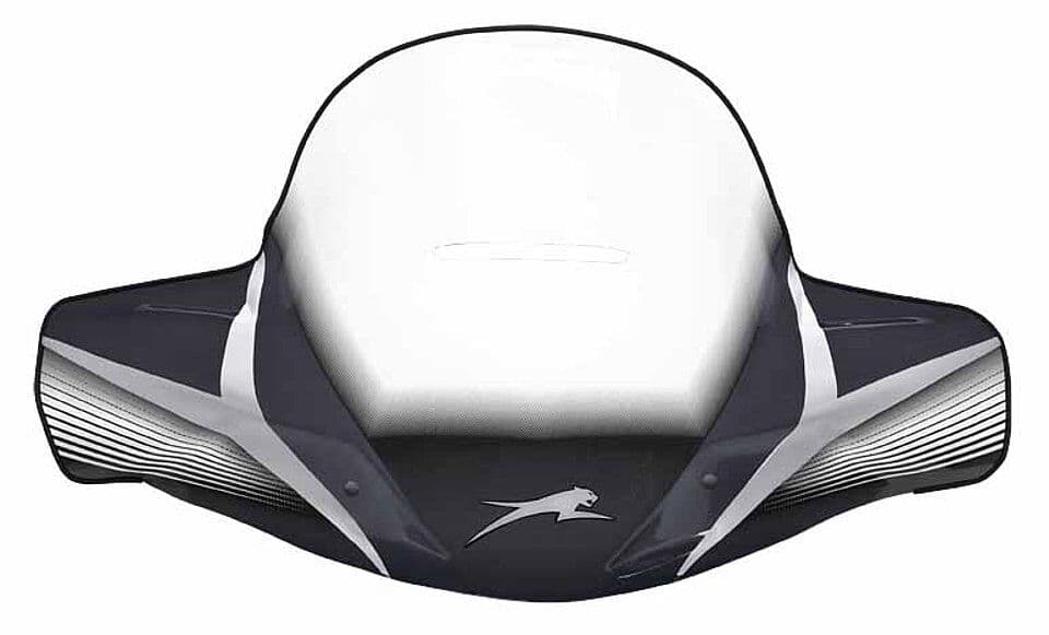 WINDSHIELD - WINDGUARD, BLACK