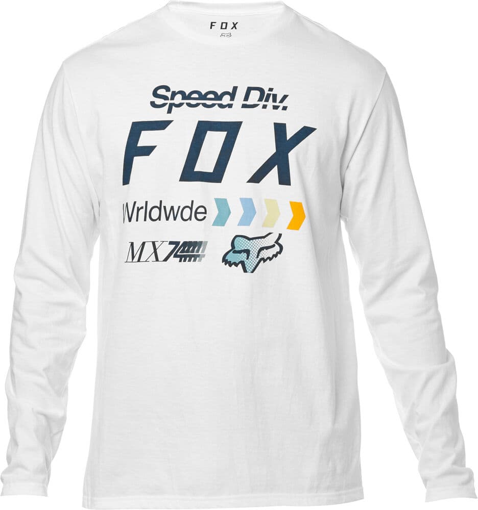 FOX Murc Ls Tee, Optic White, LFS