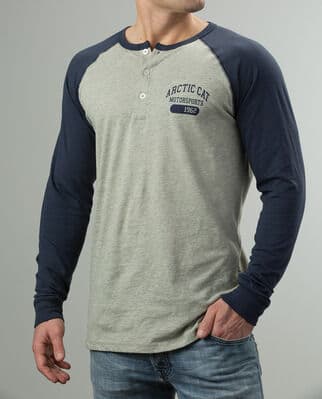 Arctic Cat T-SHIRT ARCTIC CAT HENLEY L/S ML