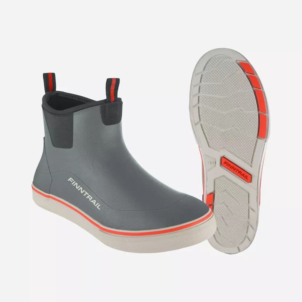 Finntrail Rubber Boots Deck MiddleGray