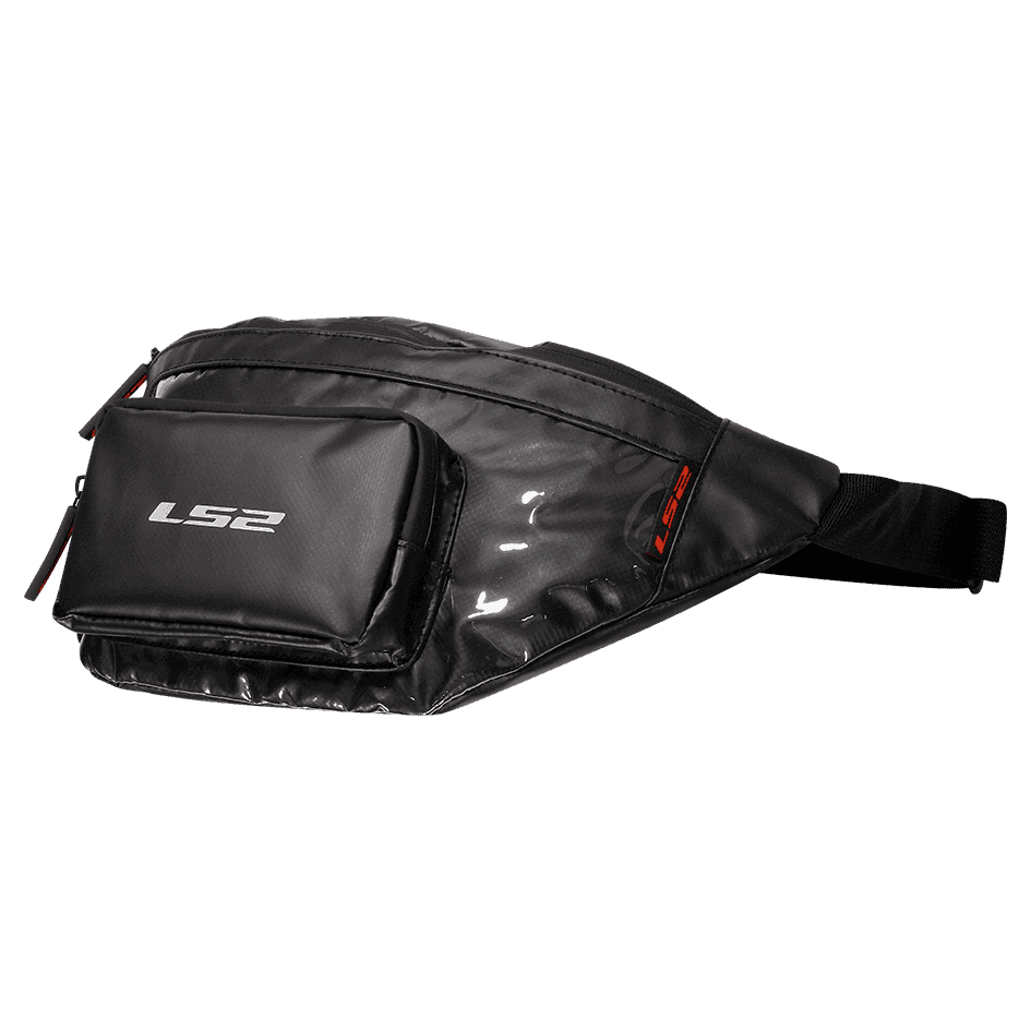 LS2 LWB-03 Waist Bag 500D Grid Fabric black 4L