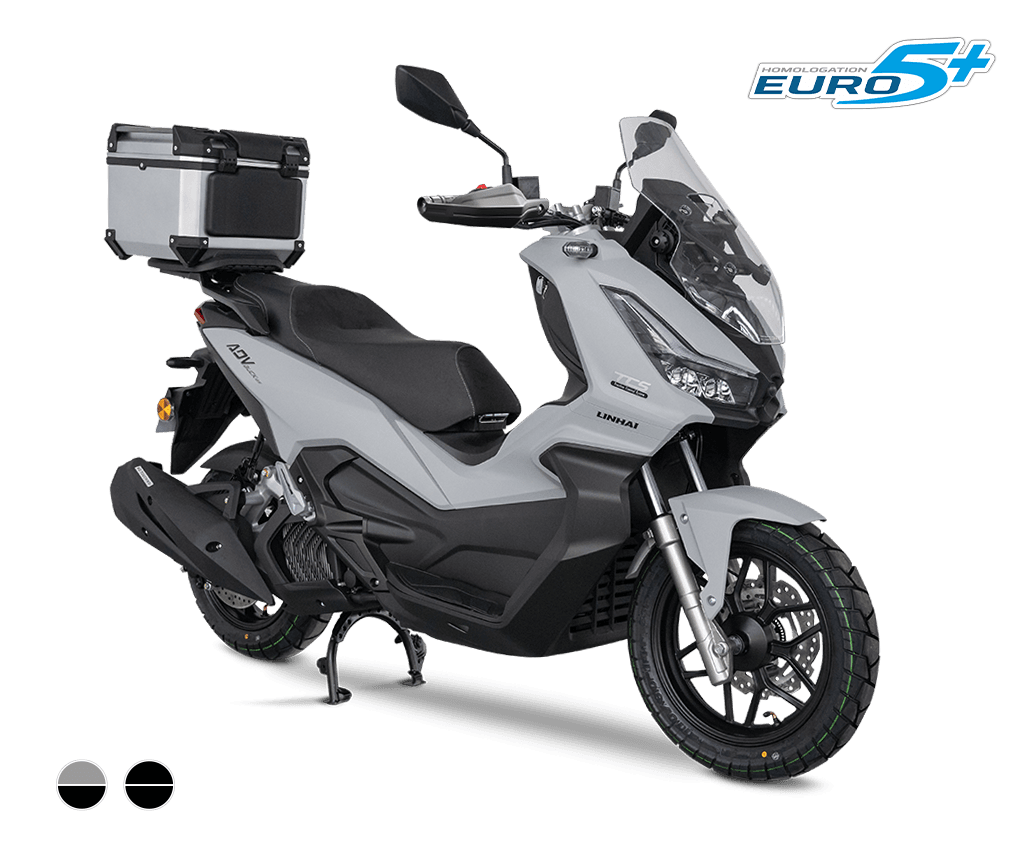 Linhai SCOOTER BUCK 125 ADV E5+, Grey