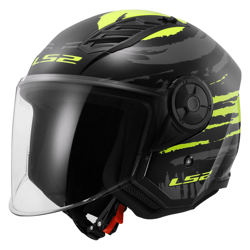 LS2 OF616 AIRFLOW II BRUSH BLACK H-V YELLOW-06