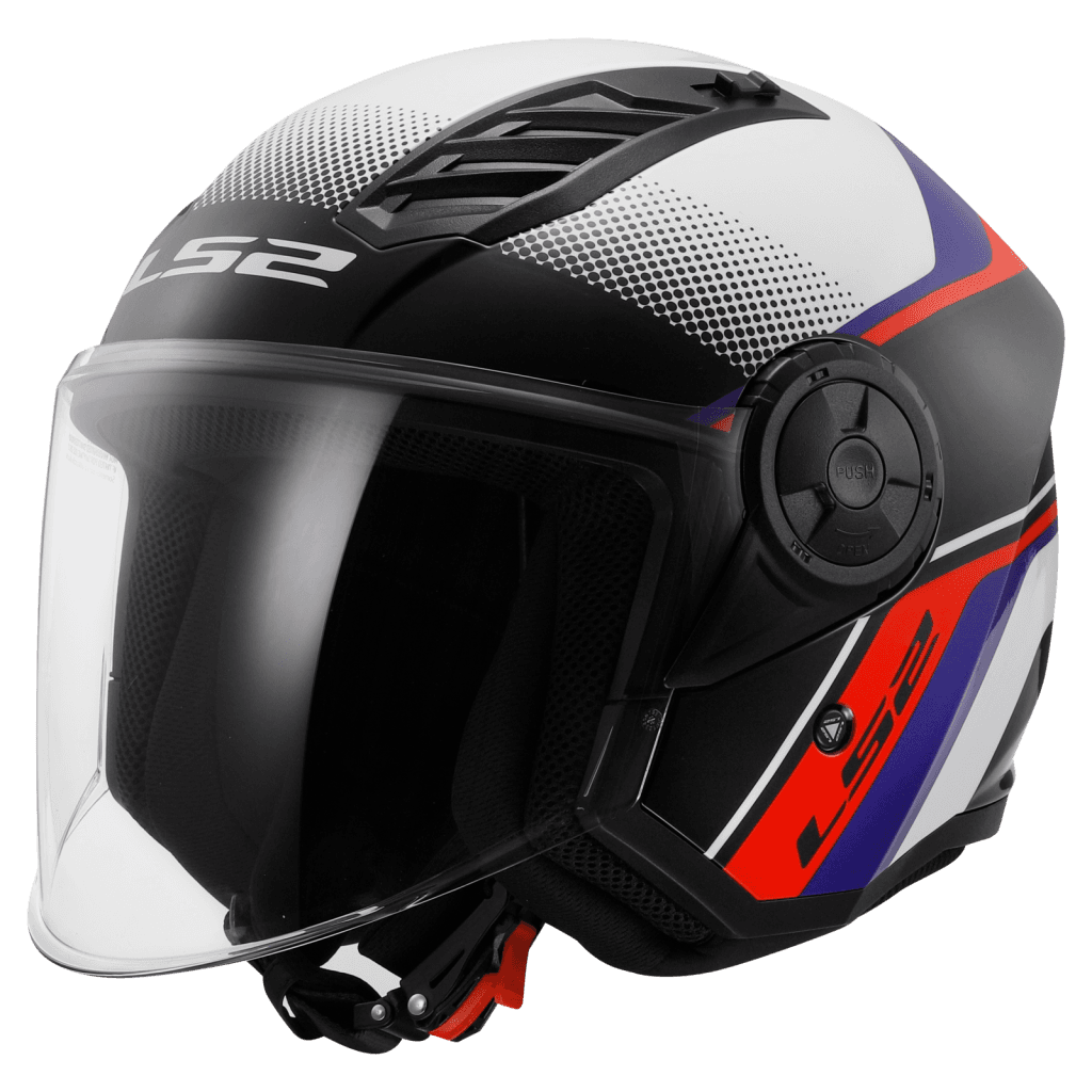LS2 OF616 AIRFLOW II RUSH WHITE BLUE RED-06