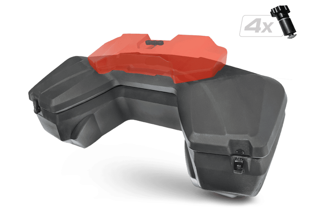 SHARK plastový box AX115 na štvorkolku Polaris Sportsman Touring 570