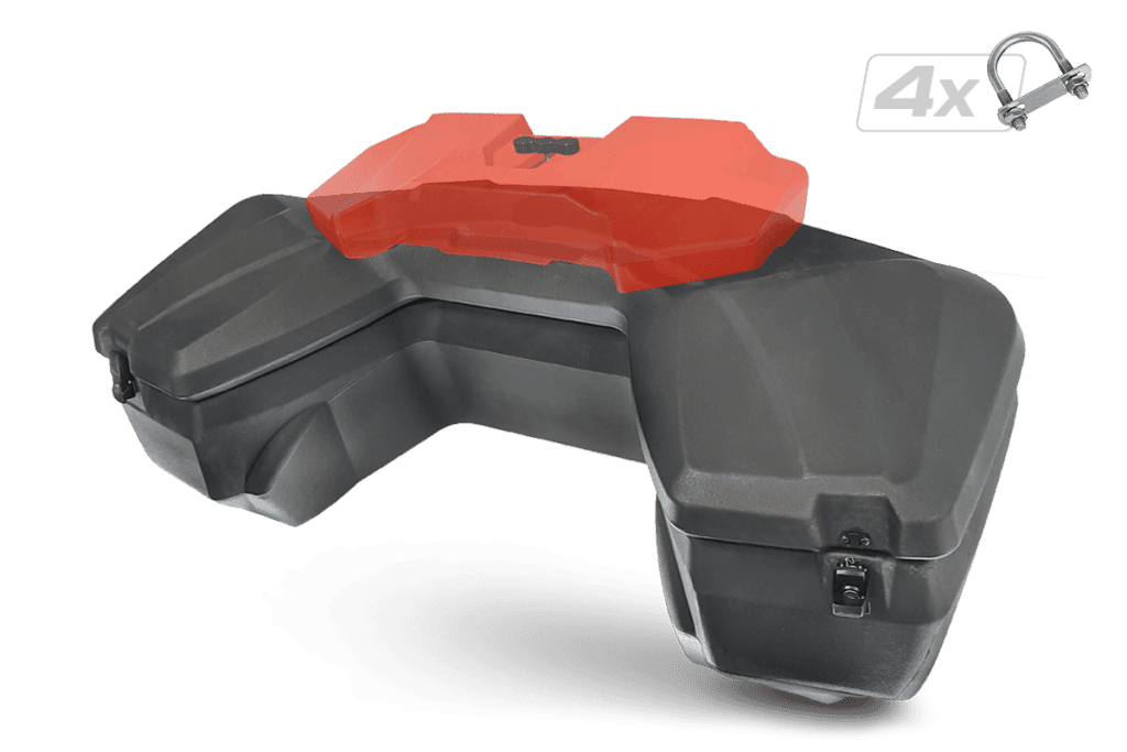 SHARK ATV Box AX116 for KYMCO 700 / KAWASAKI BRUTE 450 / YAMAHA GRIZZLY