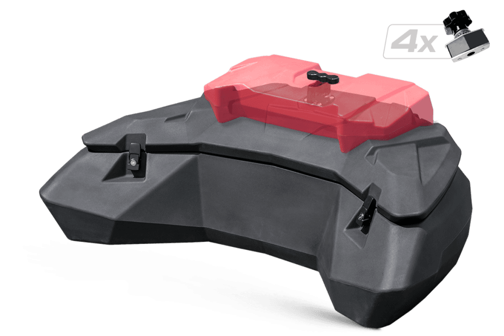 SHARK ATV Plastový Box AX130 pre štvorkolku CAN-AM Outlander 650 -1000 G2