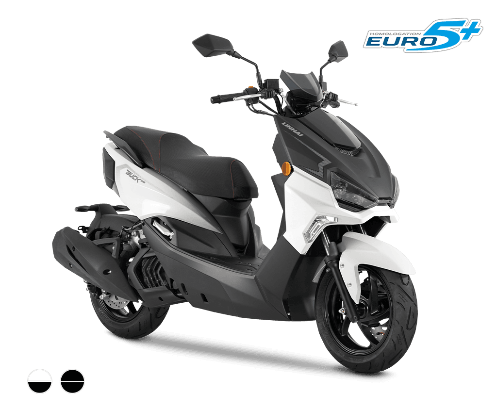 Linhai SCOOTER BUCK 125 E5+, White
