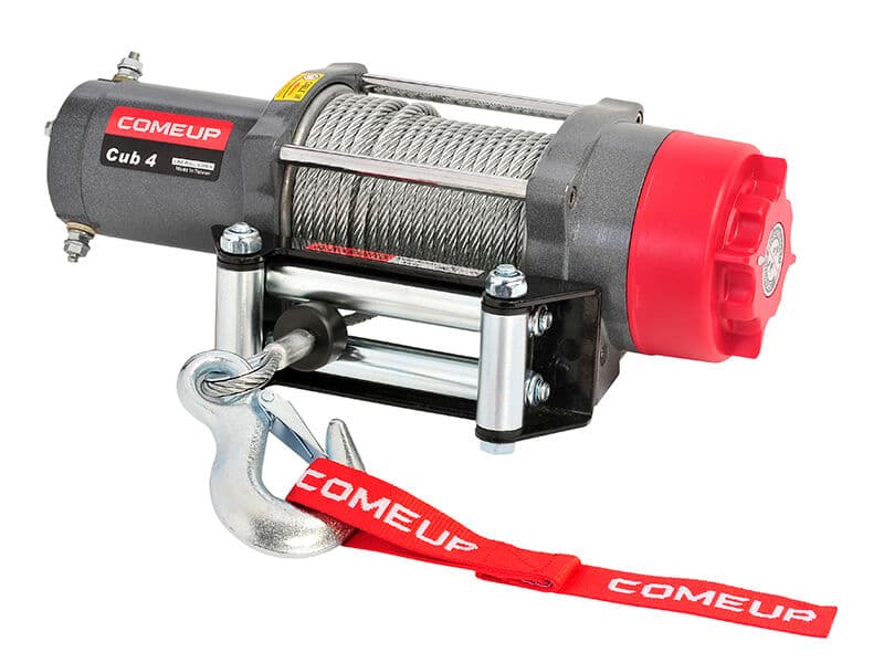 COMEUP Cub 4 12V STD, 4000lbs, steel rope