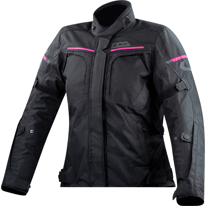 LS2 ENDURANCE LADY JACKET BLACK PINK