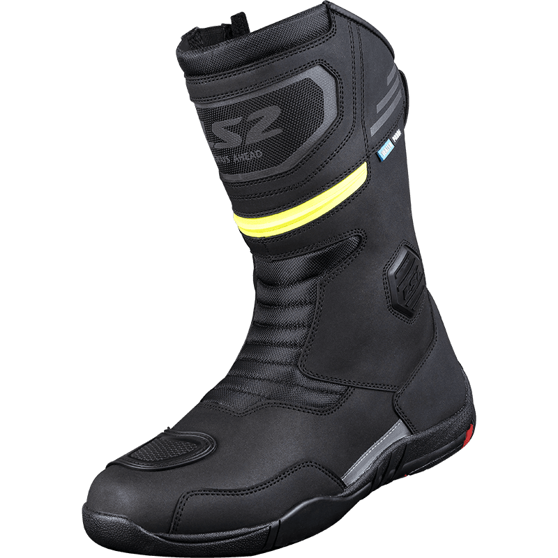LS2 GOBY LADY BOOTS WP BLACK H-V YELLOW