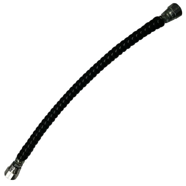 Hose:(T)-5, .25" ID, SS Braid (Both Ends -5 Straight Female AN Swivel, 1/2-20...