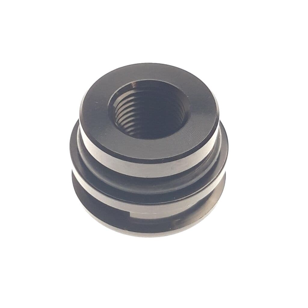 set: Air Valve Assembly:[5/16-32 ORB X Schrader] EVOL3, Tamper Resistant, Black...