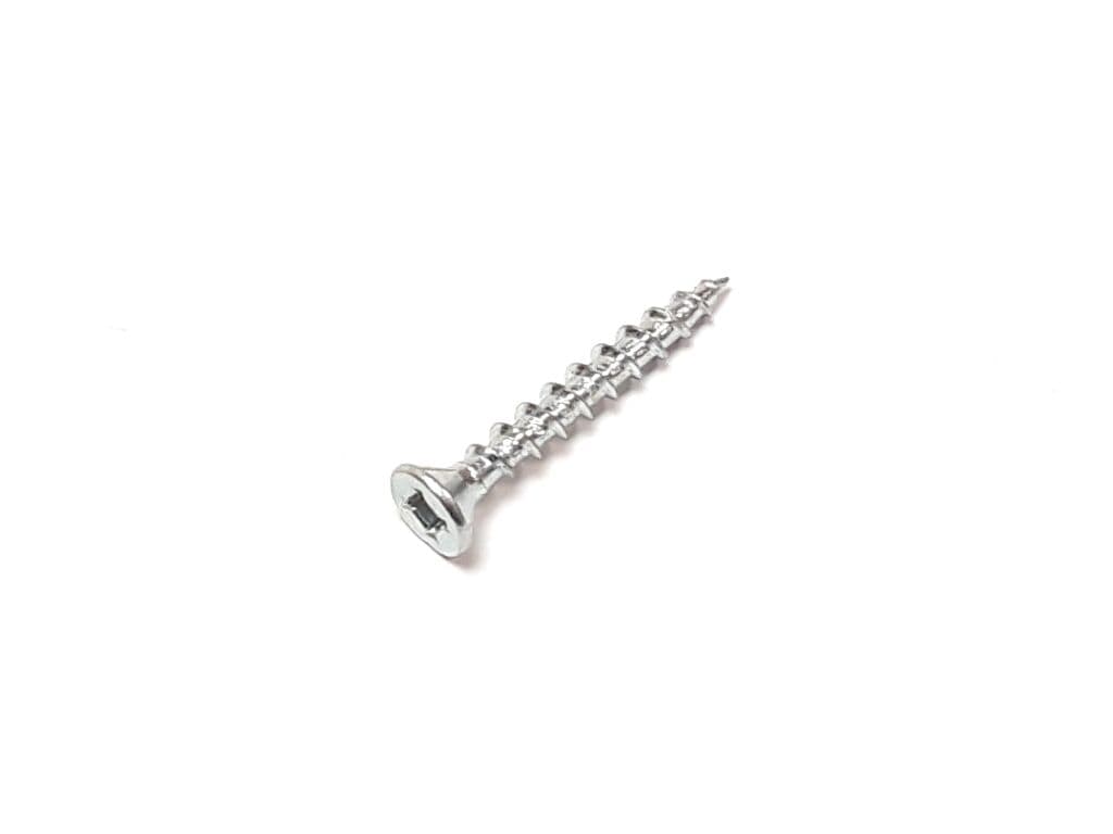 VIS TETE PLATE NIBS V-REX AUTO PERCANTE#8 1 1I4 ZINC BLANC