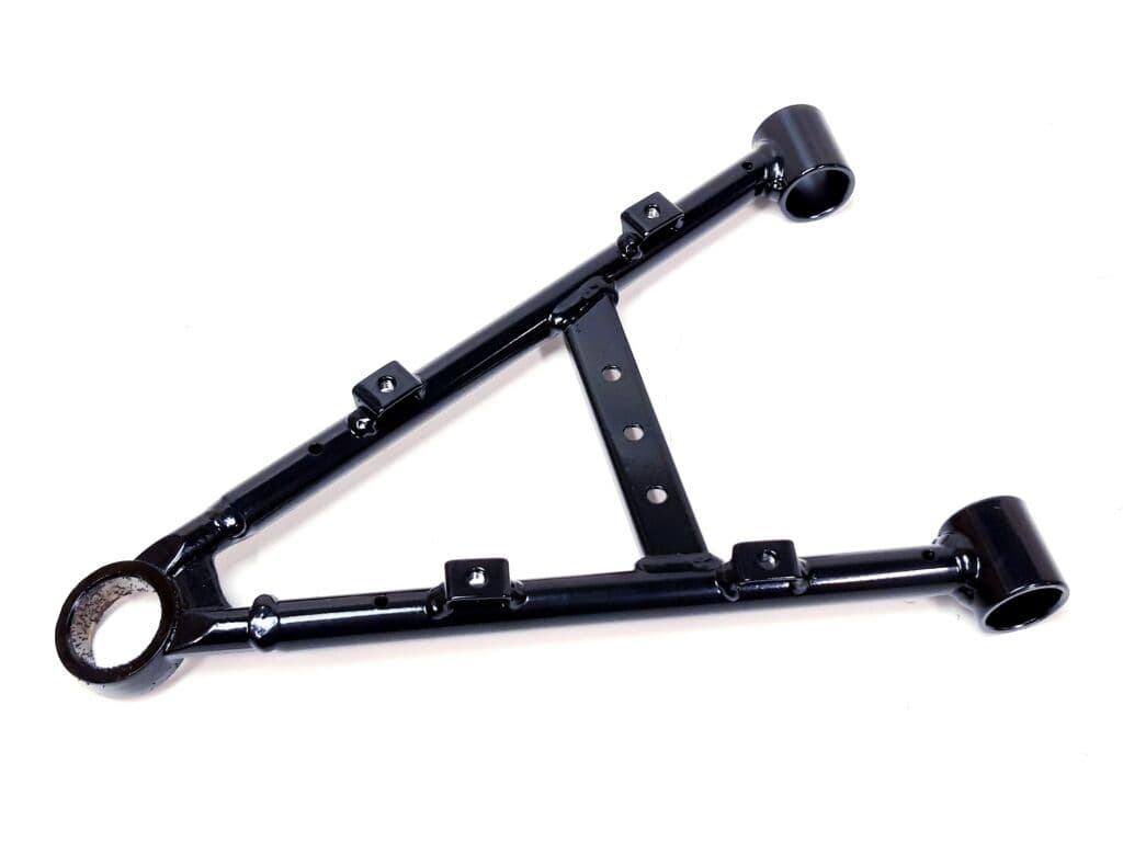 FRONT LOWER SWING ARM, LH, MATTE BLACK