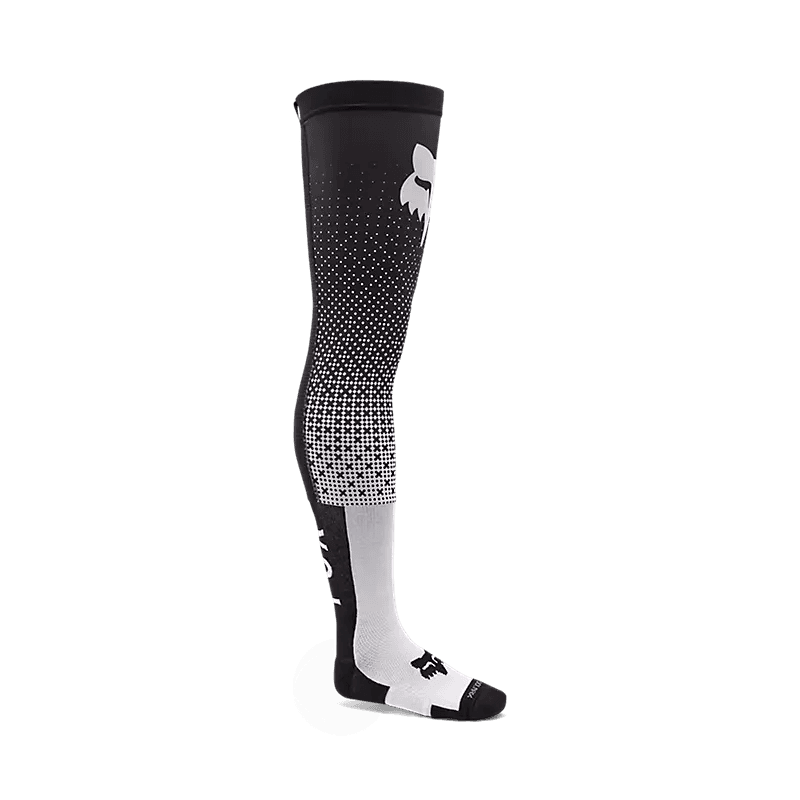FOX Flexair Fracture Kb Sock, White/Black