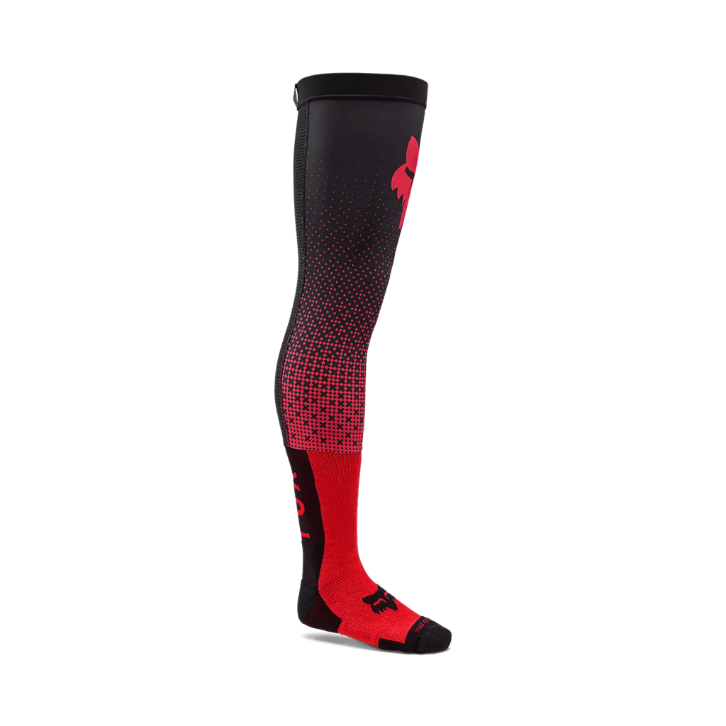 FOX Flexair Fracture Kb, Sock, Fluorescent Red