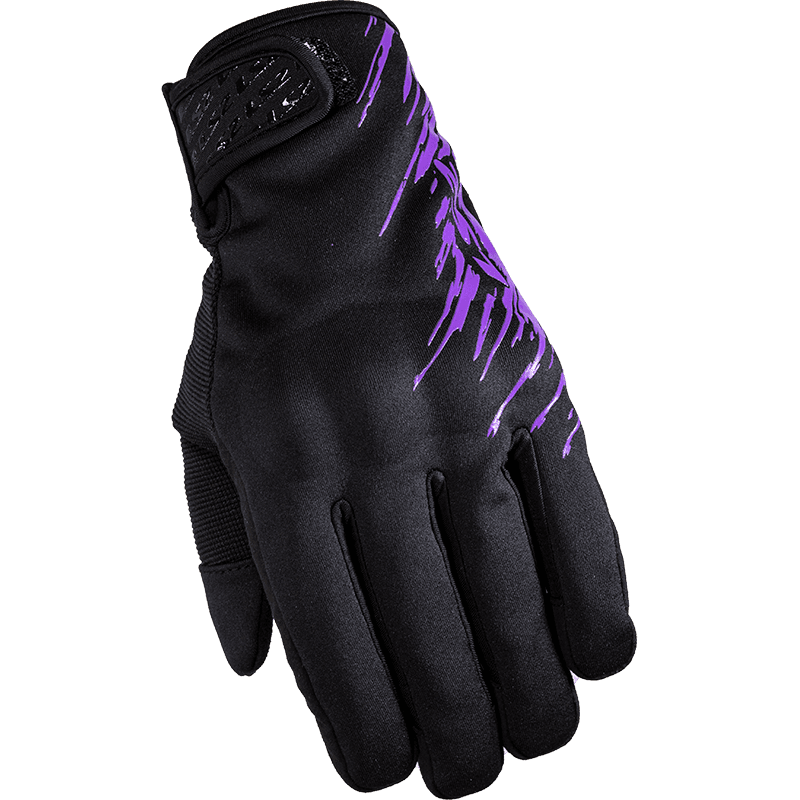 LS2 JET LADY GLOVES PURPLE