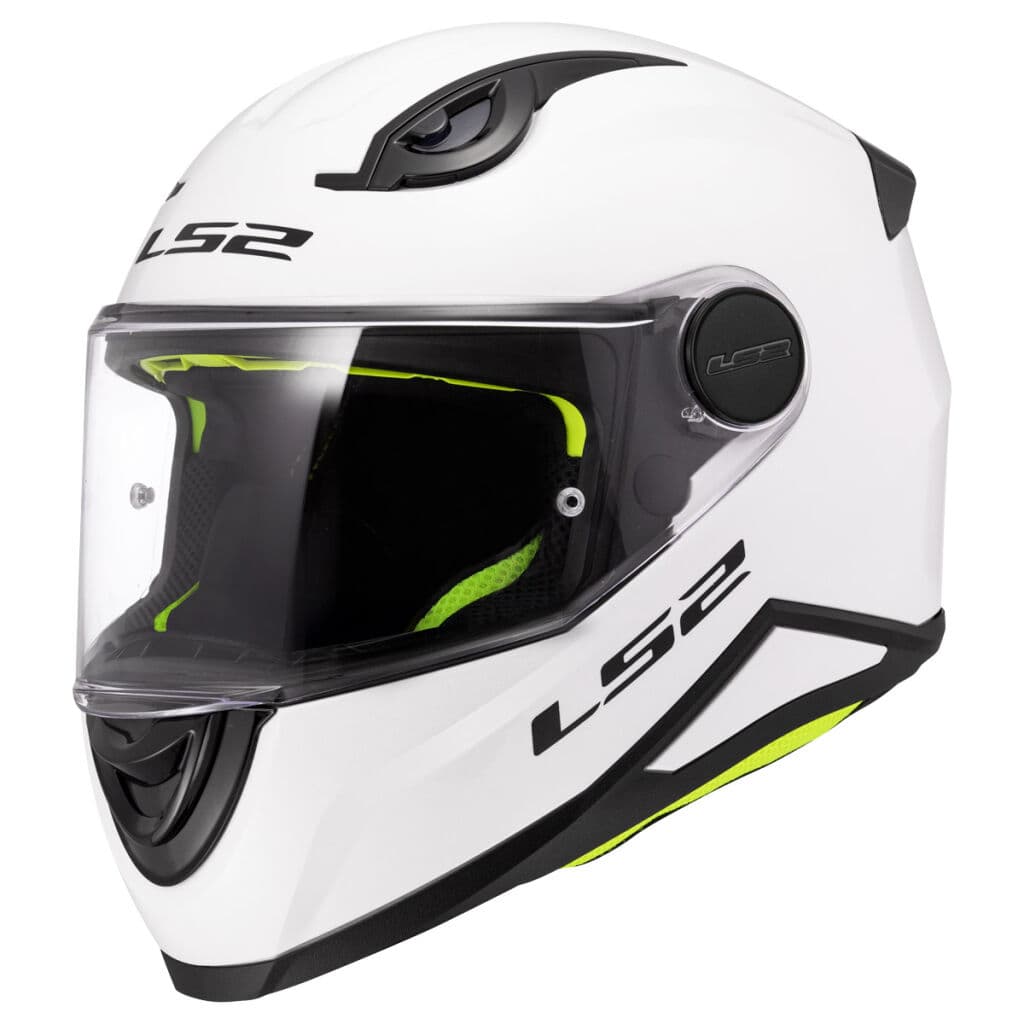 LS2 FF812 KID SOLID WHITE