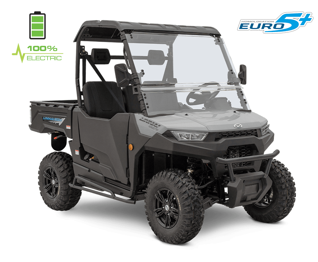 Linhai Electric UTV LH80DU, E5+, Light Gray