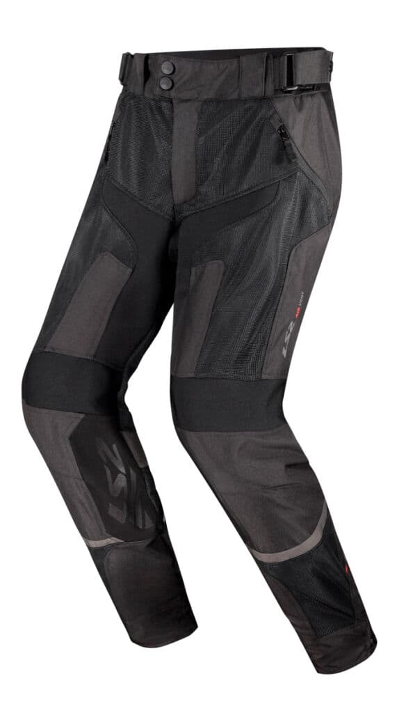 LS2 COMO AIR MAN PANT BLACK DARK GREY