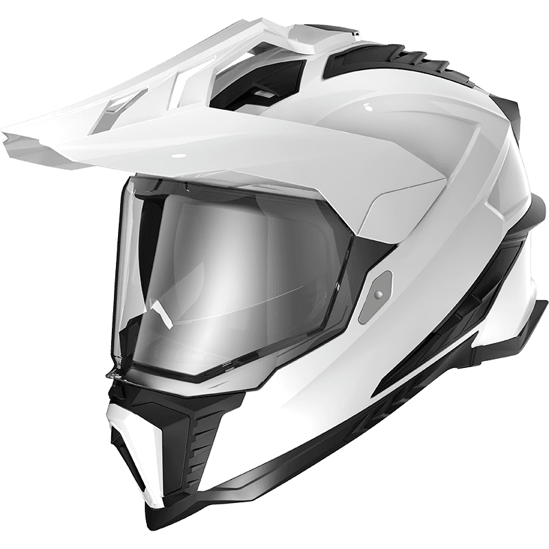 LS2 MX701 EXPLORER SOLID WHITE