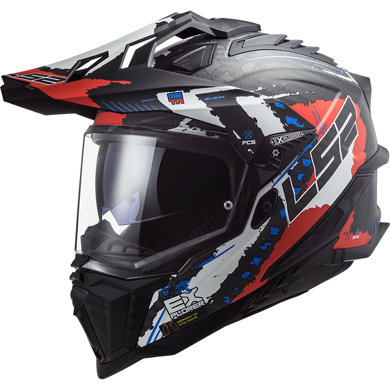 LS2 MX701 Explorer C EXTEND Matt Red