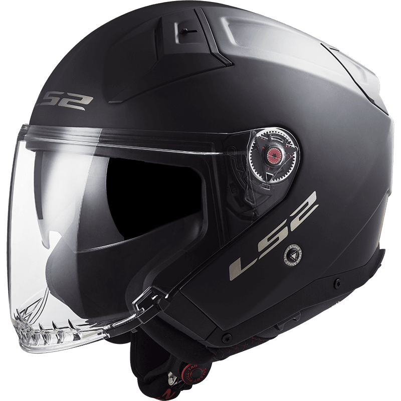 LS2 OF603 INFINITY II SOLID MATT BLACK-06