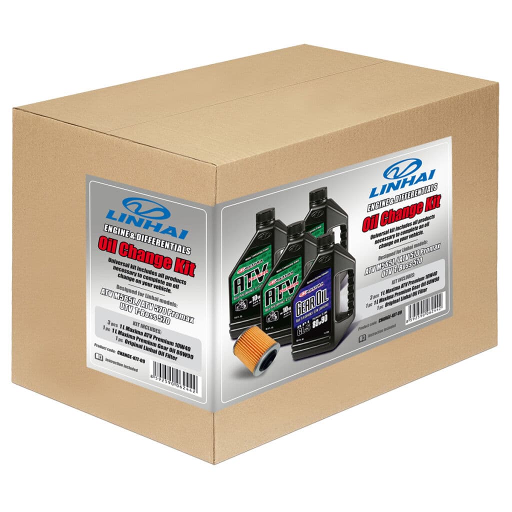 Oil change kit + diff. - LINHAI M565L, M570L, PROMAX 570/650, T-Boss 570/650/670