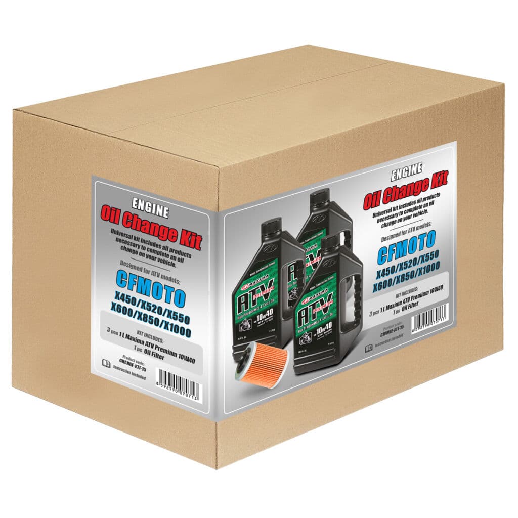 Oil change kit - CFMOTO X450/X520/X550/X600/X625/X850/X1000, UTV625/1000/1000XL,...