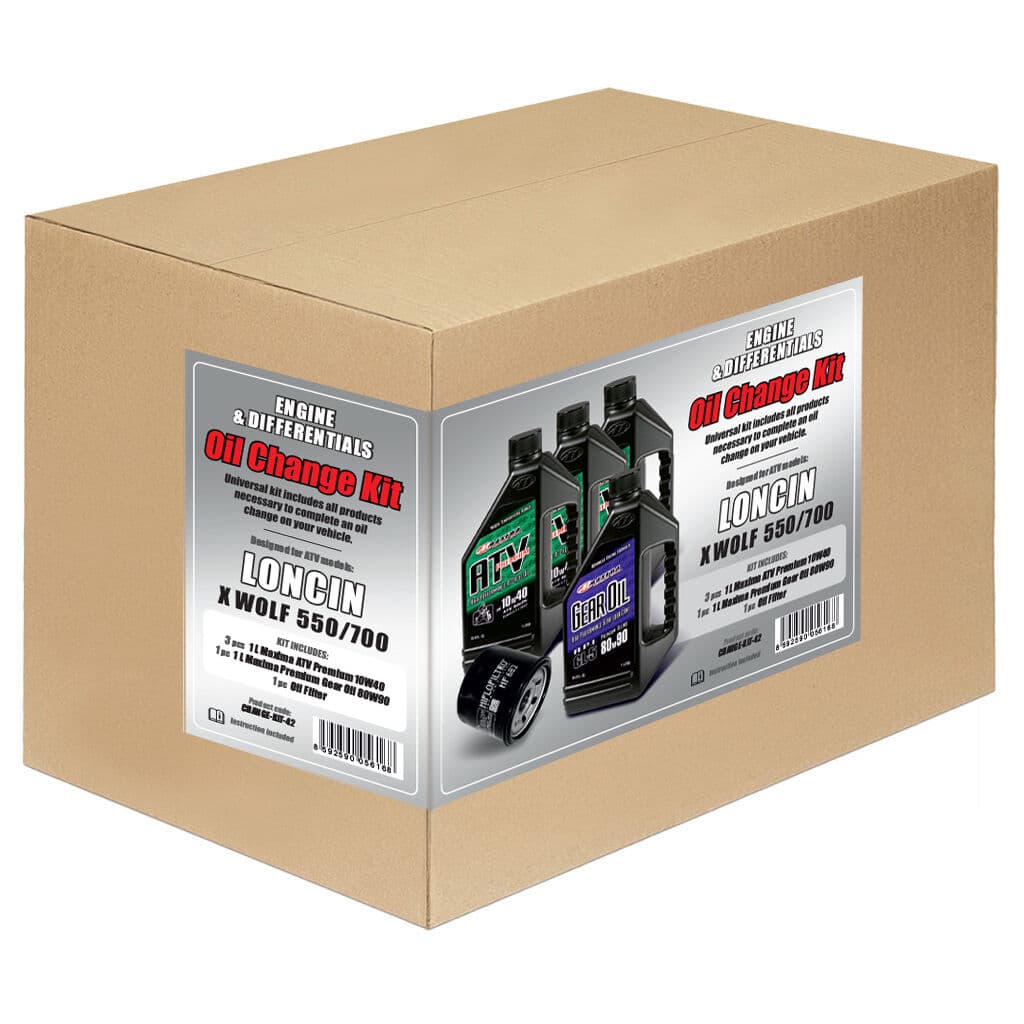 Oil change kit + diff. - LONCIN XWOLF 700