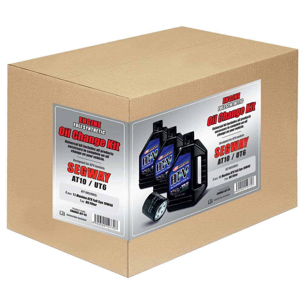 Oil change kit Full syn - SEGWAY AT10/UT6