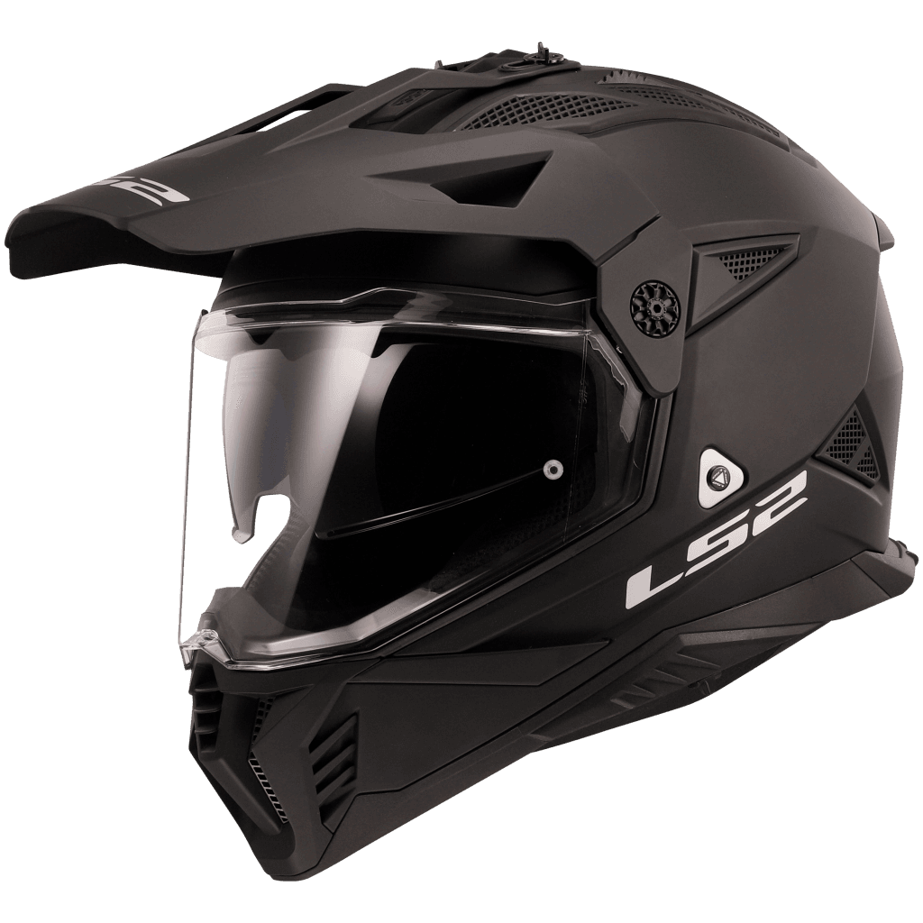 LS2 MX702 PIONEER II MATT BLACK-06
