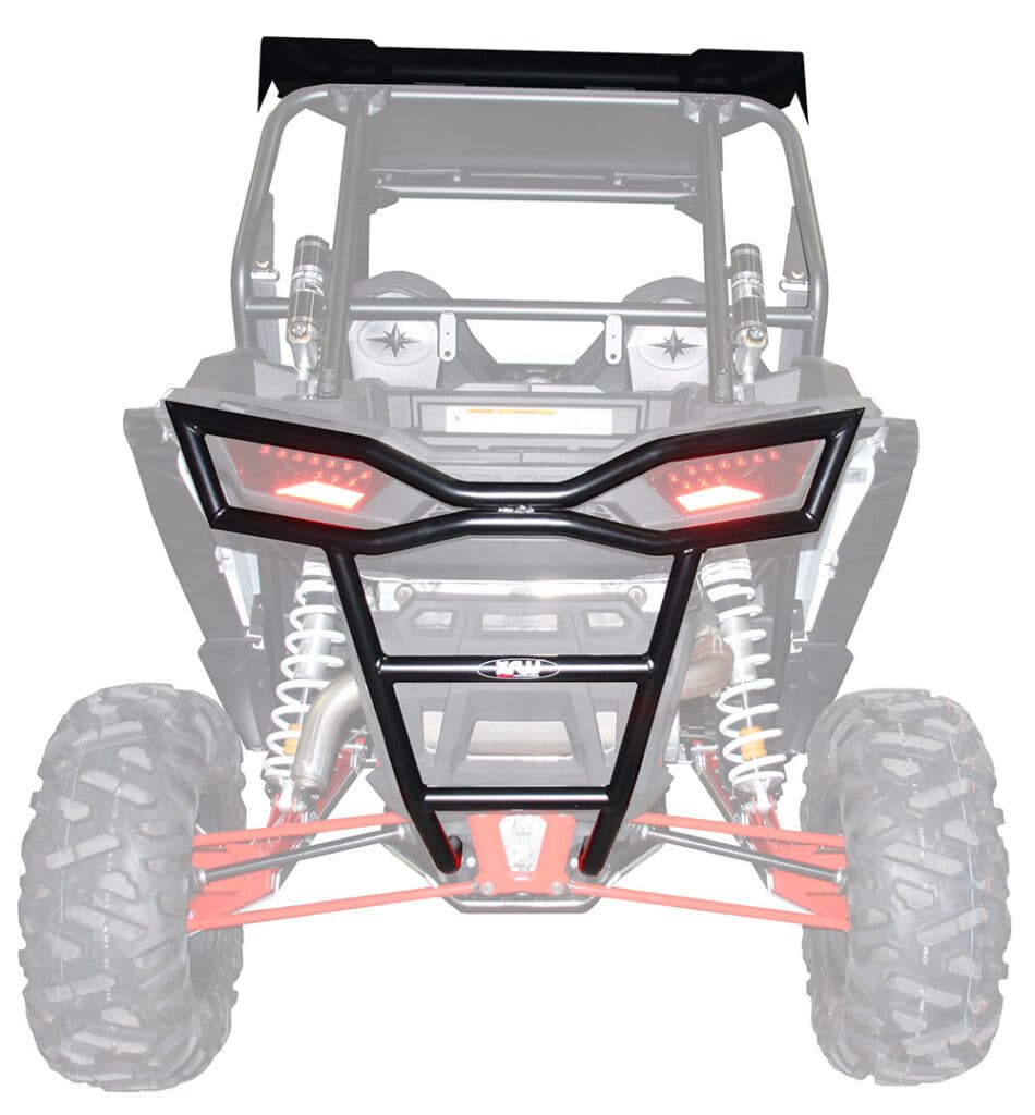 XRW REAR BUMPER PX11 BLACK - POLARIS RZR 1000 XP