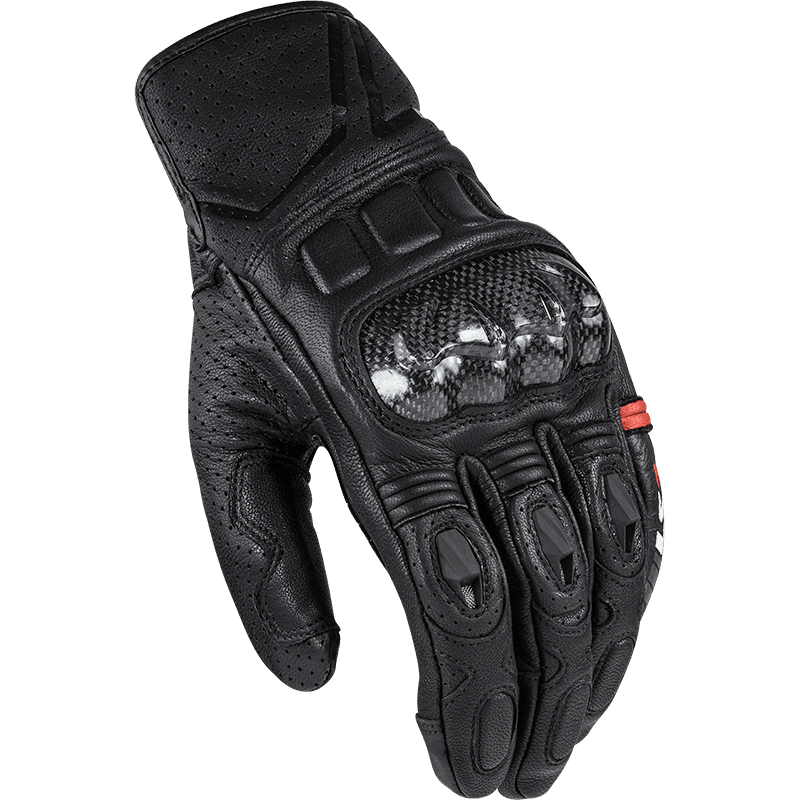 LS2 SPARK MAN GLOVES BLACK