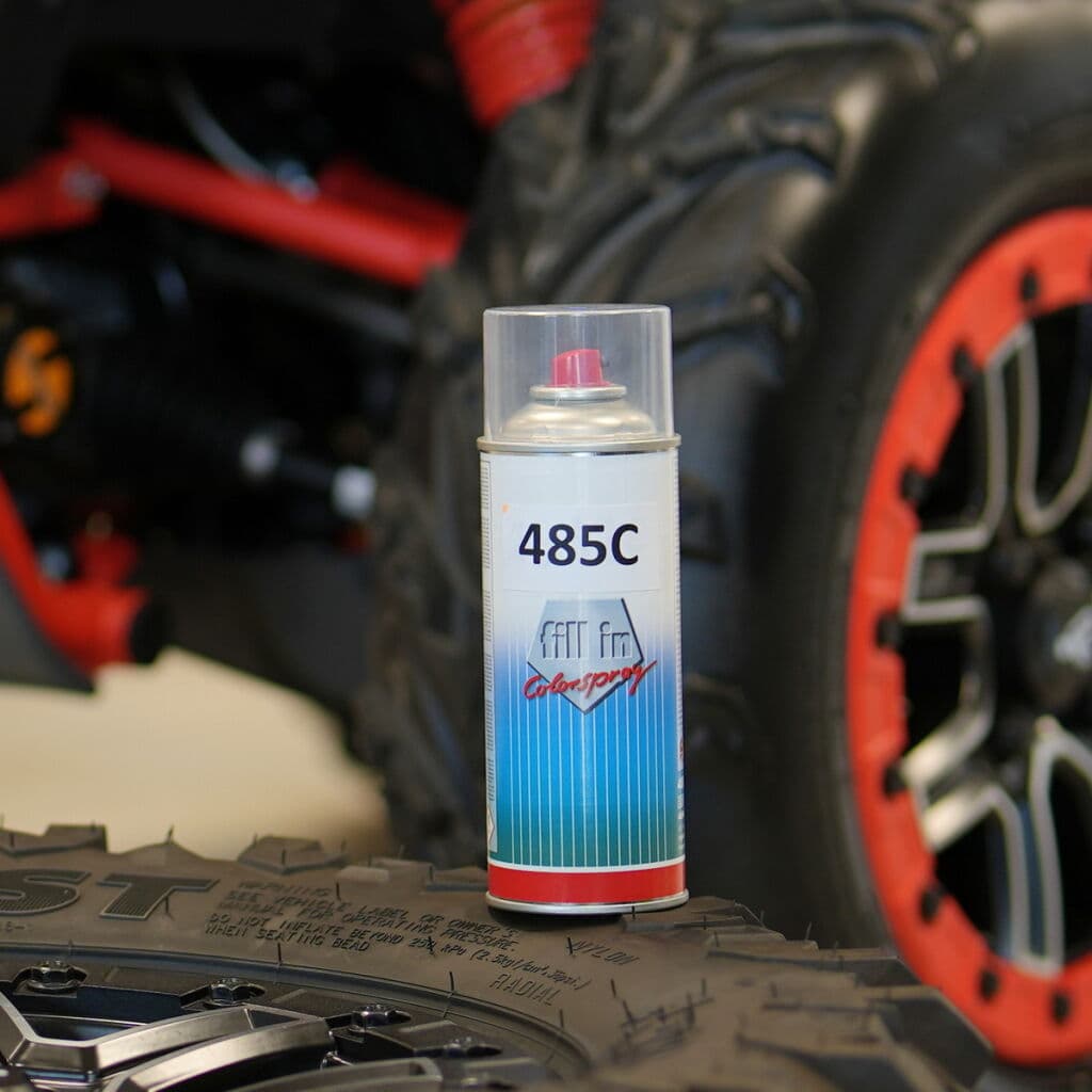 Color spray red 485C (opravný sprej na rámy Segway)