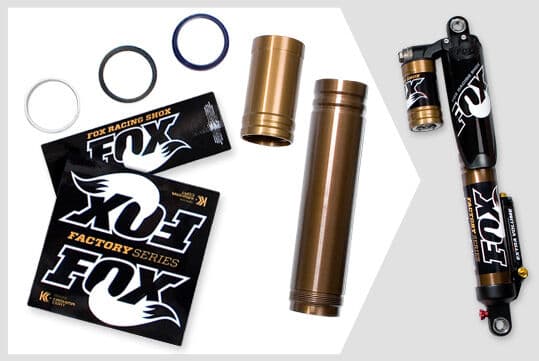 Kit: Upgrade, Kashima Air Sleeve [1.834 ID X 2.080 OD, 8.115 TLG] AI 6061, Dual...