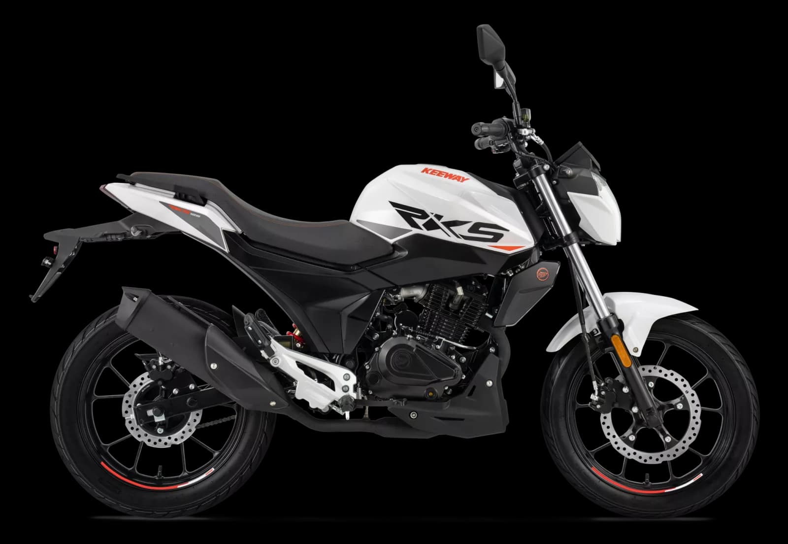 Keeway RKS 125 – mestský naked motocykel 125 ccm, nízka spotreba, spoľahlivý jednovalec, ideálny na dochádzanie i pre začiatočníkov, moderný design a skvelý pomer cena/výkon