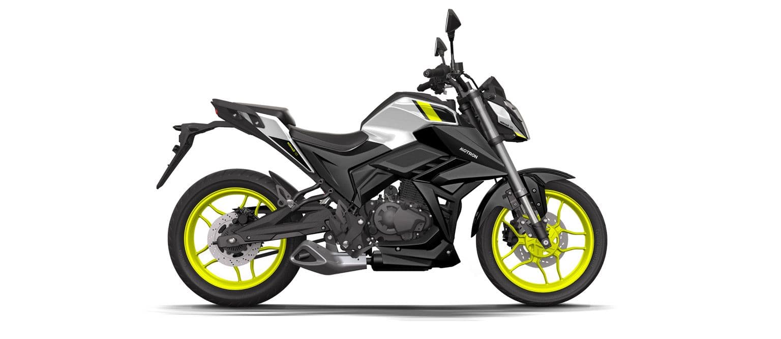 MOTRON - NOMAD 125 WHITE - Posledné kus