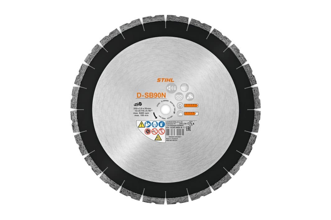 Diamantový rezný kotúč – Betón / Tvrdý kameň D-SB90N / 300 mm/12″