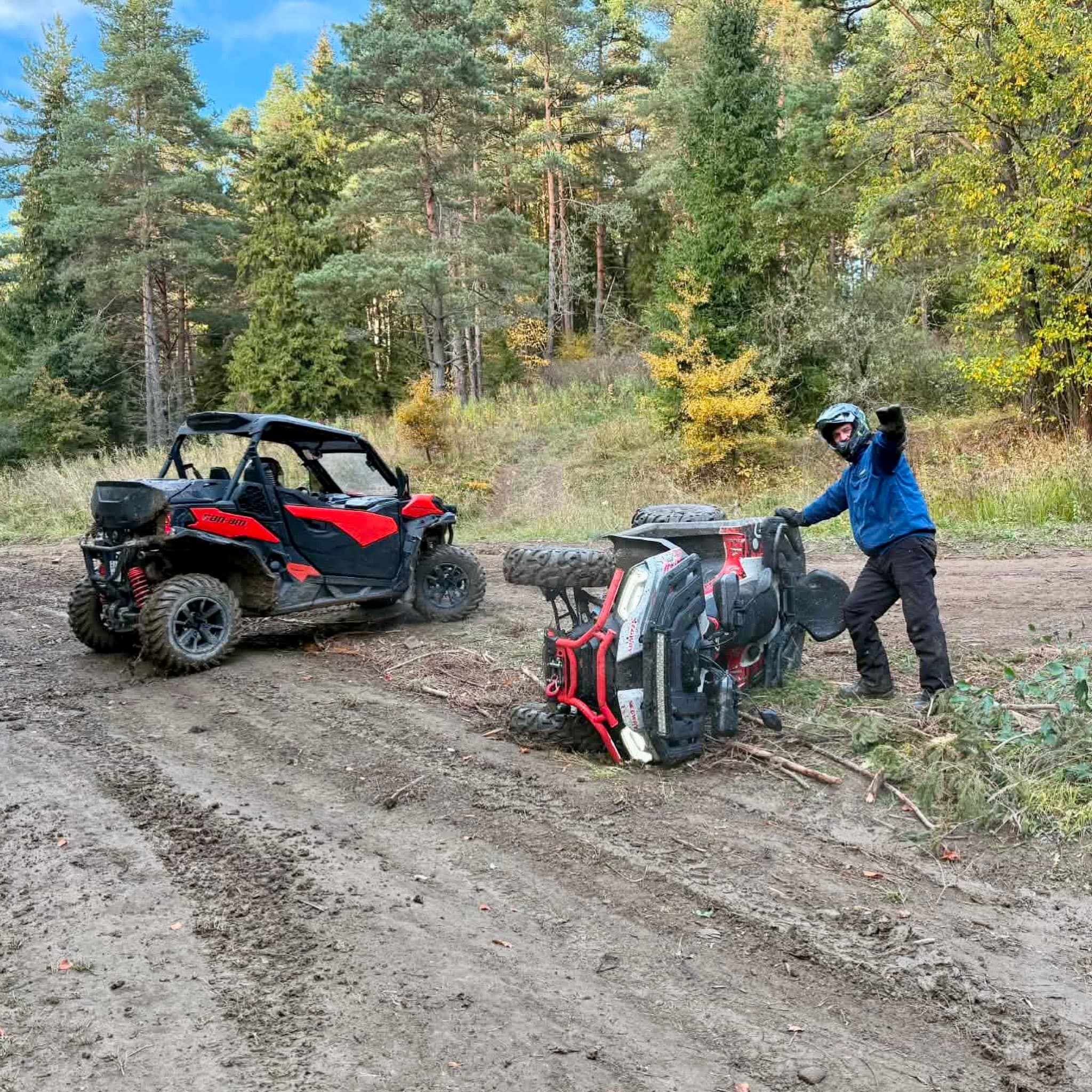 Unavená Jančiho Segway AT5 počas odpočinku naberá sily na ďalšie dobrodružstvá 🤗