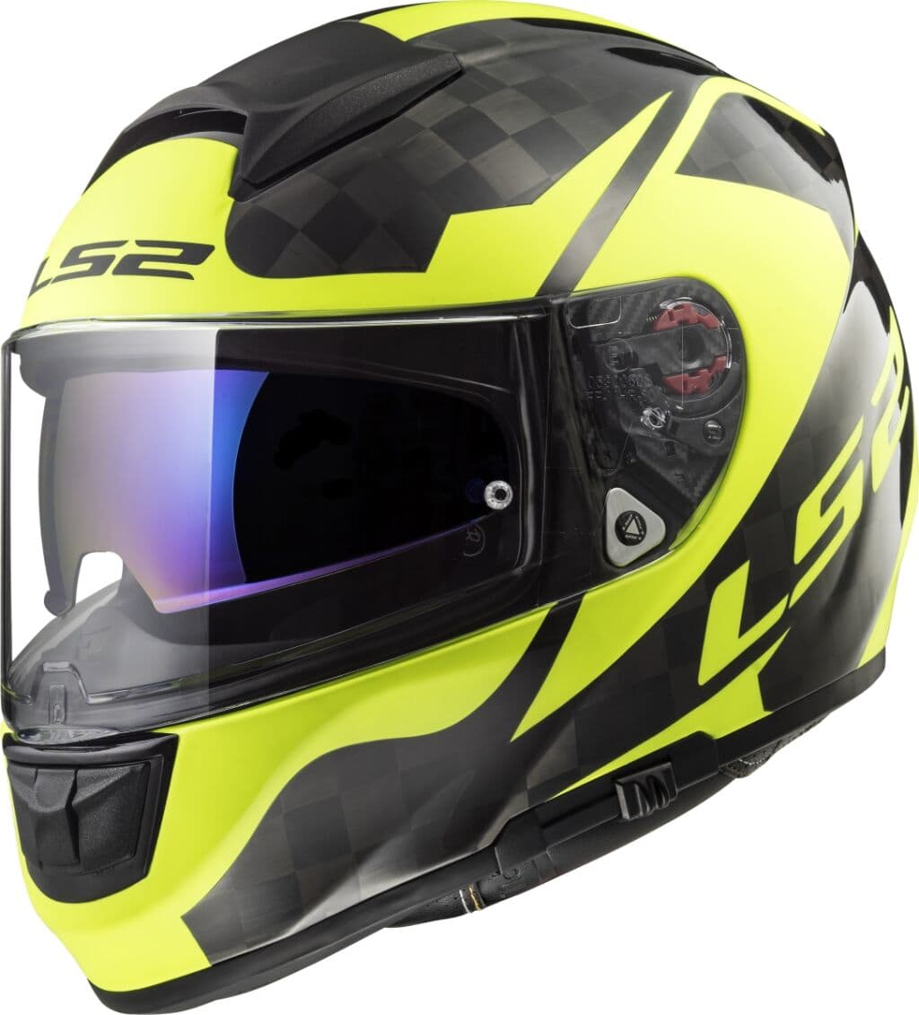 LS2 FF397 VECTOR C SHINE Carbon, H-V Yellow