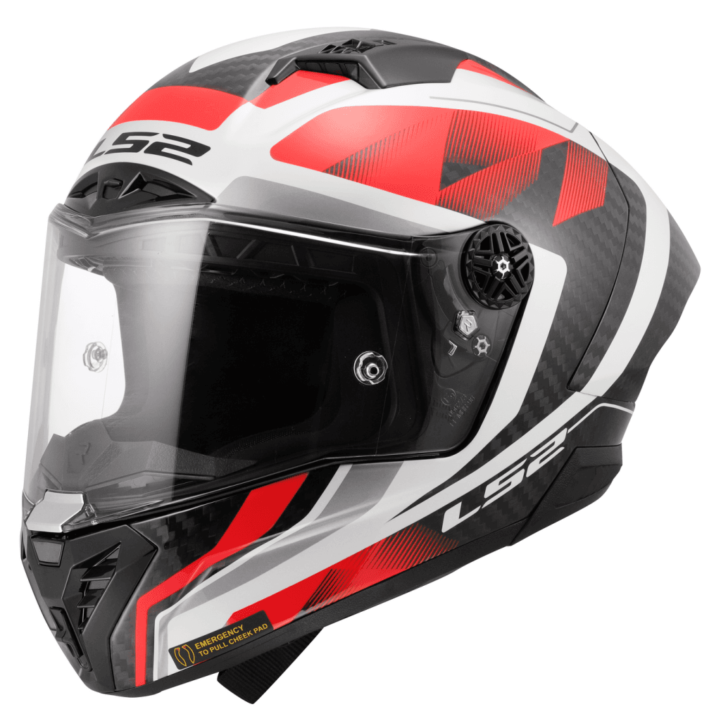 LS2 FF805 THUNDER GP AERO RAUTE WHITE RED-06