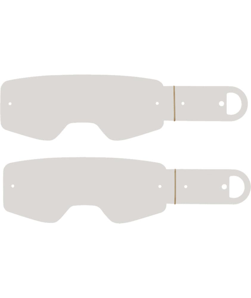 FOX Mx20 Airspace/Main Standard Roll Off Tear Off - 20Pk - OS, Clear MX24