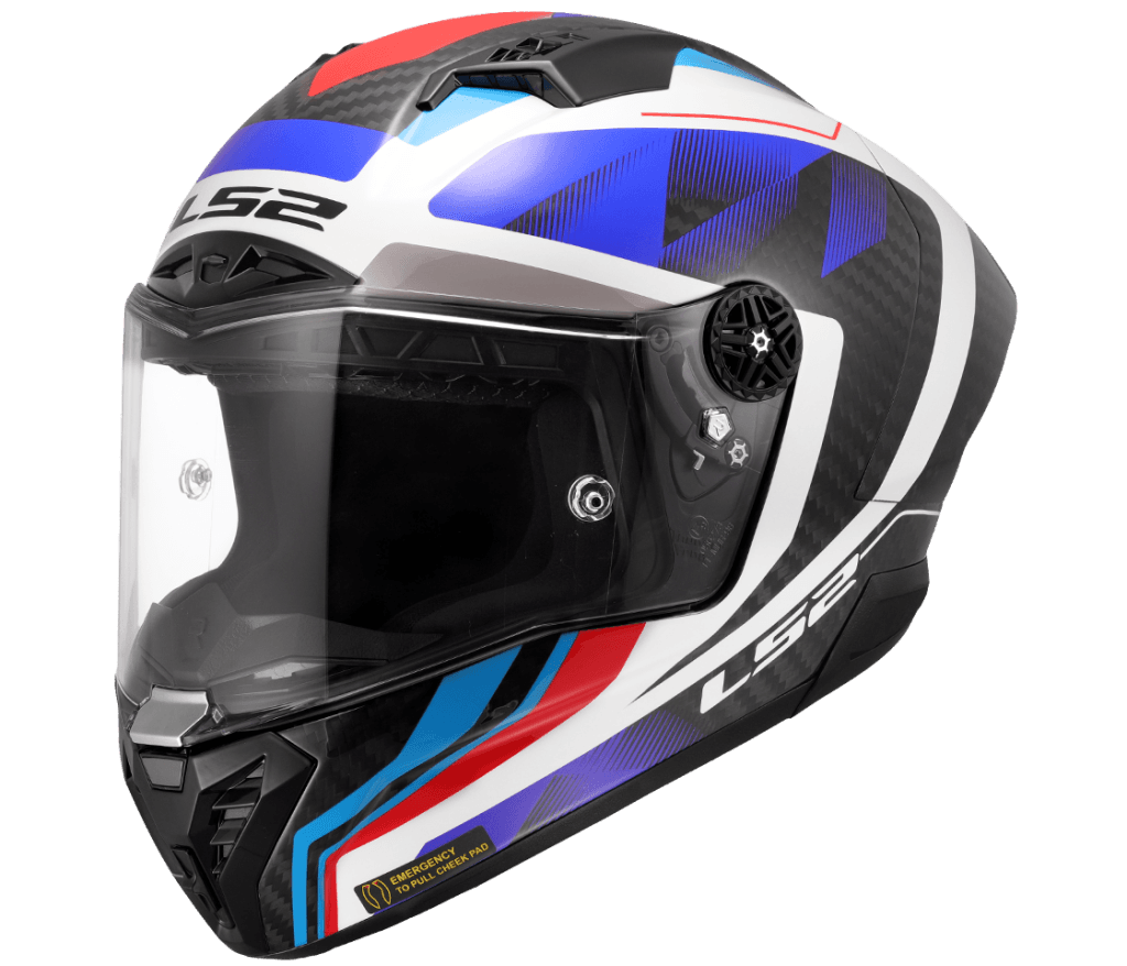 LS2 FF805 THUNDER GP AERO RAUTE BLUE RED-06